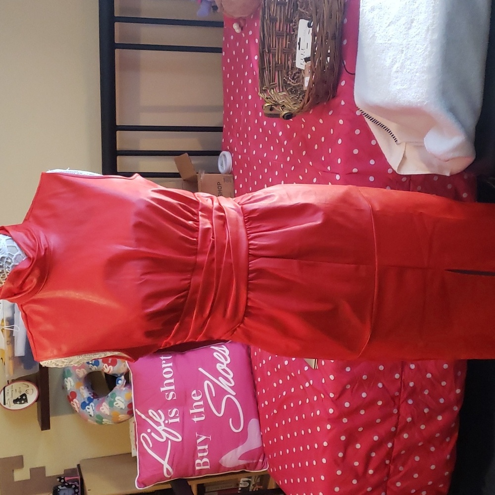 Women's New York and Company, Gabrielle Union Faux Leather Dress.